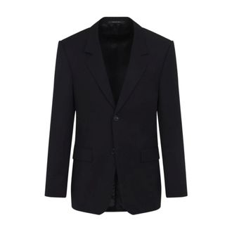 Balenciaga Heren, Jassen, Zwart, Maat: XL Zijde