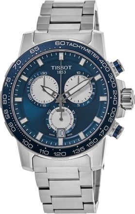 Tissot Supersport Chrono Blue Dial Steel Mens Watch T125.617.11.041.00