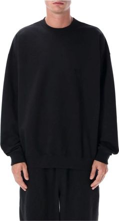Yohji Yamamoto Truien - Heren - Sweatshirts - Zwart - M - Hoodies & sweatvesten