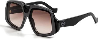 Loewe Anagram Zonnebril - Dames - Zonnebrillen - Zwart - ONE Size - Accessoires