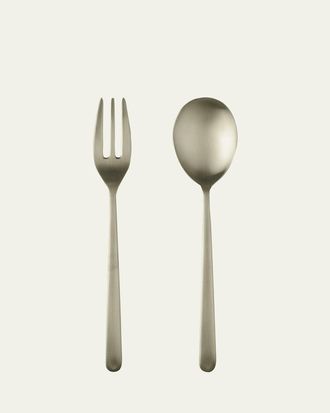 Mepra Linea Ice Champagne 2-Piece Serving Set