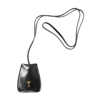 Ami Paris Cloche Keyring - male - Ami Paris - Cross Body Bags - Black - ONE SIZE - Bags