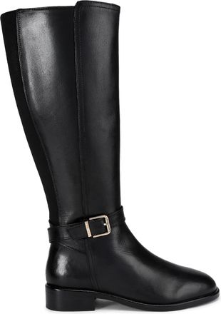 Carvela Womens Leather Pienza Riding Boot Wfs - Black - Size UK 4