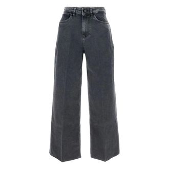 3x1 Wide Jeans, female, Gray, W28, Hellen Faded Wide Leg Jeans