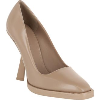 Ferragamo Platform Pump in Beige White at Nordstrom Rack, Size 6.5
