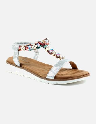 Lunar Womens Tempo Womens Sandals - Silver Synth - Size: 6