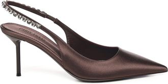 PARIS TEXAS Lidia Satin Slingback