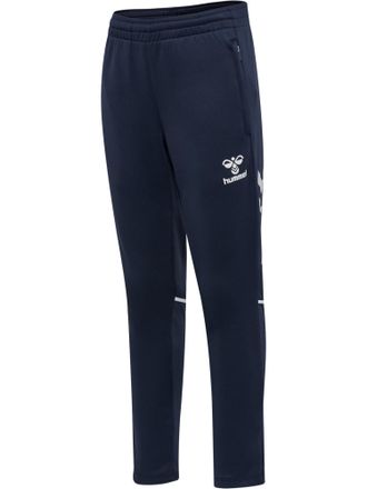 Hummel Trainingshose HUMMEL HMLCORE 2.0 TRAINING PANTS KIDS, Damen, Gr. 128, N-Gr, marine, wei&szlig;, Obermaterial: 100% Polyester, Hosen Trainingshose, aus Polye