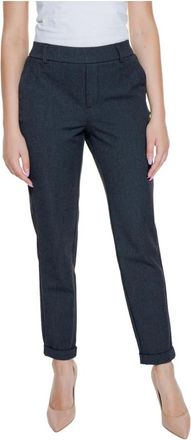 Vero Moda Vero Moda - Wijde broek - Dames - Broeken - Grijs - Maat: XS L32