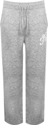Jack Wills Heren-joggingbroek met tekstlogo met initialen (Grijze Mergel)