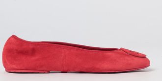 Tory Burch Ballerina Reva in camoscio