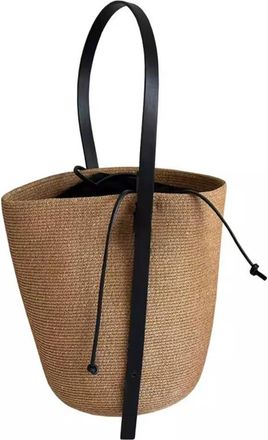 Generic Summer Beach Bag for Women with Adjustable Strap Shoulder Bag Solid Small Tote Bag Cute Handbag for Travel Shopping