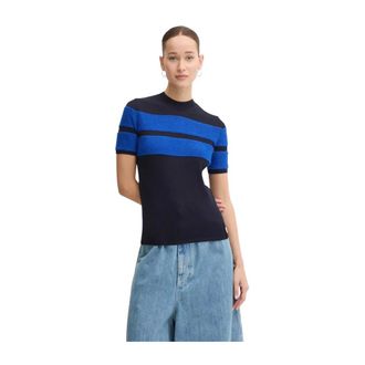 Sunnei Jersey de cuello redondo - Knitwear - Mujer - Azul - M