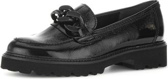 Gabor Squeeze Daisy Black Patent Womens Loafers 75.240.97
