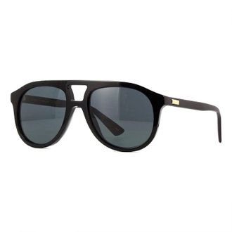 Gucci GG1320S004 Aviator Frame Sunglasses - Black