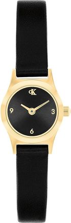 Calvin Klein Womens Refined Minimalist Watch - Black - OS