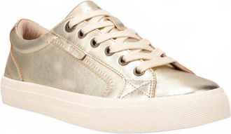 Taos Womens Plim Soul Lux Sneaker In Gold