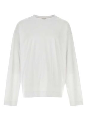 Dries Van Noten White Cotton Hegland T Shirt