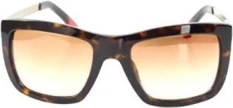 Armani Pre-owned Plastic Zonnebrillen - Dames - Vintage Accessoires - Zwart - ONE Size - Vintage
