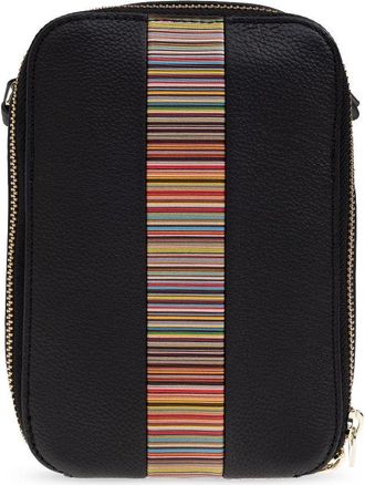 Paul Smith Borsa messenger con logo - Nero
