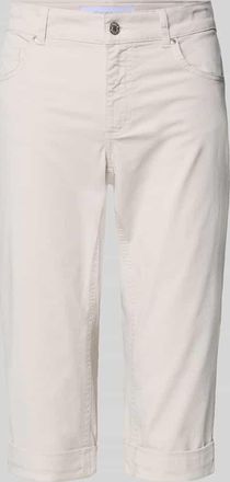 Angels Caprihose mit Umschlag und Eingrifftaschen in Kitt, Gr&ouml;&szlig;e 34