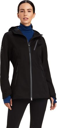 Ariat Womens Venture Waterproof Jacket Long Sleeve in Black, Size X-Large, by Ariat