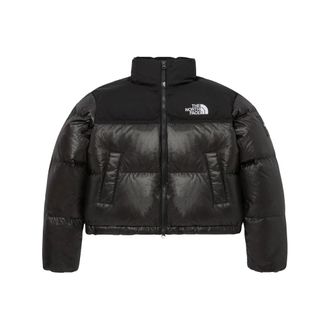 The North Face (WMNS) The North Face White Label Novelty Nuptse Down Jacket Asia Sizing Black NJ1DP85J