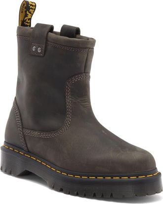 Dr. Martens Anistone Lo Boot in Charcoal Grey Burnished Waxy at Nordstrom Rack, Size 10Us/ 8Uk