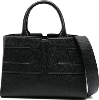 Elisabetta Franchi Borsa tote con inserti - Nero