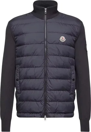 Moncler Padded Logo-patch Knitwear