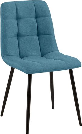 Clp Silla De Comedor Tilde Tela Azul