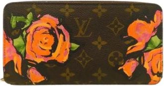 Louis Vuitton Pre-owned Wallets, male, Multicolor, Size: ONE SIZE Pre-owned Monogram Zippy Wallet Long Wallet Limited