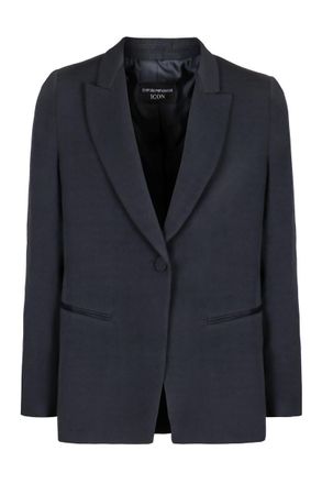 Emporio Armani Single-Breasted One Button Jacket
