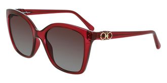 Ferragamo SF 1026S 655 Mens Sunglasses Red Size 54