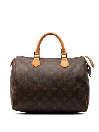 Louis Vuitton 1994 Monogram Speedy 30 boston bag - unisex - Leather/Fabric - One Size - Brown