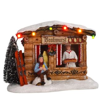 Luville Pueblo navide&ntilde;o en miniatura Multicolor H9.5xB10.5xL13.5cm