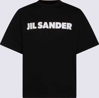 Jil Sander T-Shirts And Polos Blacks And Greys-Uomo