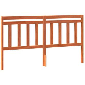 vidaXL Headboard with Headboard Wax Brown 185.5 x 100 cm vidaXL