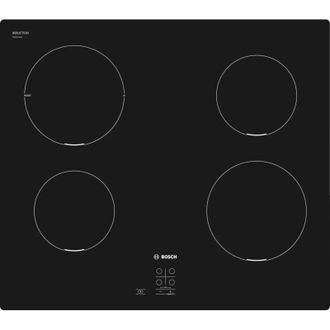 Bosch Serie 2 Pug611aa5e Hobs Negro Encimera 60 Cm Con Placa De Inducci&oacute;n 4 Zona(s)