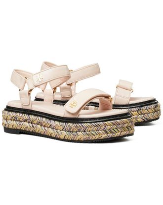Tory Burch Espadrille Leather Sport Sandal