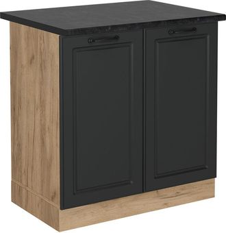 Vicco Armario Bajo Para Fregadero R-line, Antracita Casa De Campo, 80 Cm, Et Antracita Vicco