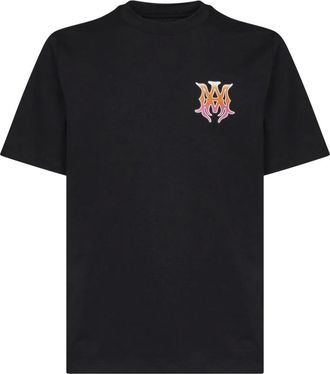 Amiri Tops, Heren, Zwart, L, Katoen, MA Tee