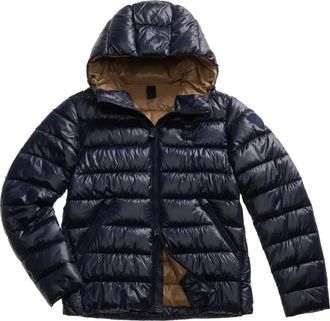 Blauer Blauer zip-fastening coat - Blue