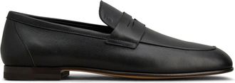Tod's leather loafers - men - Leather/Leather/Calf Leather - 11.5 - Black
