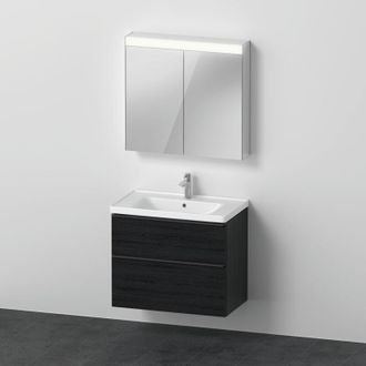 Duravit Juego De Muebles D-neo, Mueble Lavabo Con Mueble De Pared Y