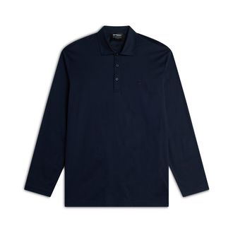 Freddy Polo Uomo a Manica Lunga in Jersey di Cotone