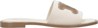 Max Mara Sandalen Cr&egrave;me+Camel