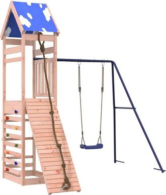 vidaXL Parque Infantil De Exterior Madera Maciza Douglas3156935 Vidaxl