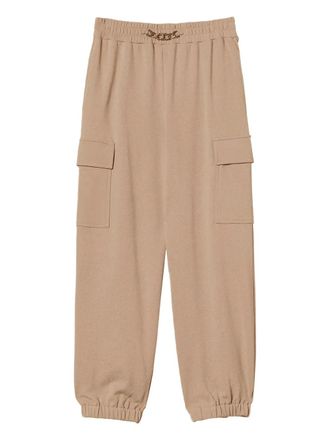 Twin-Set cargo track pants - Neutrals