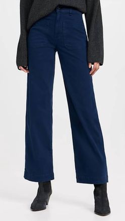 ASKK NY Sailor Twill Trousers In Navy